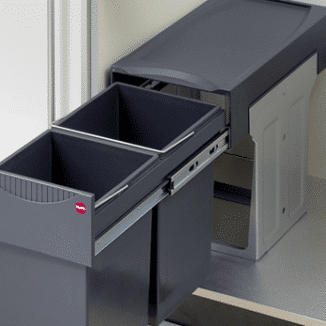 CONTENEDOR DE BASURA DOBLE