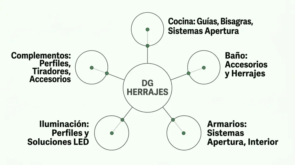 Organigrama de categorías